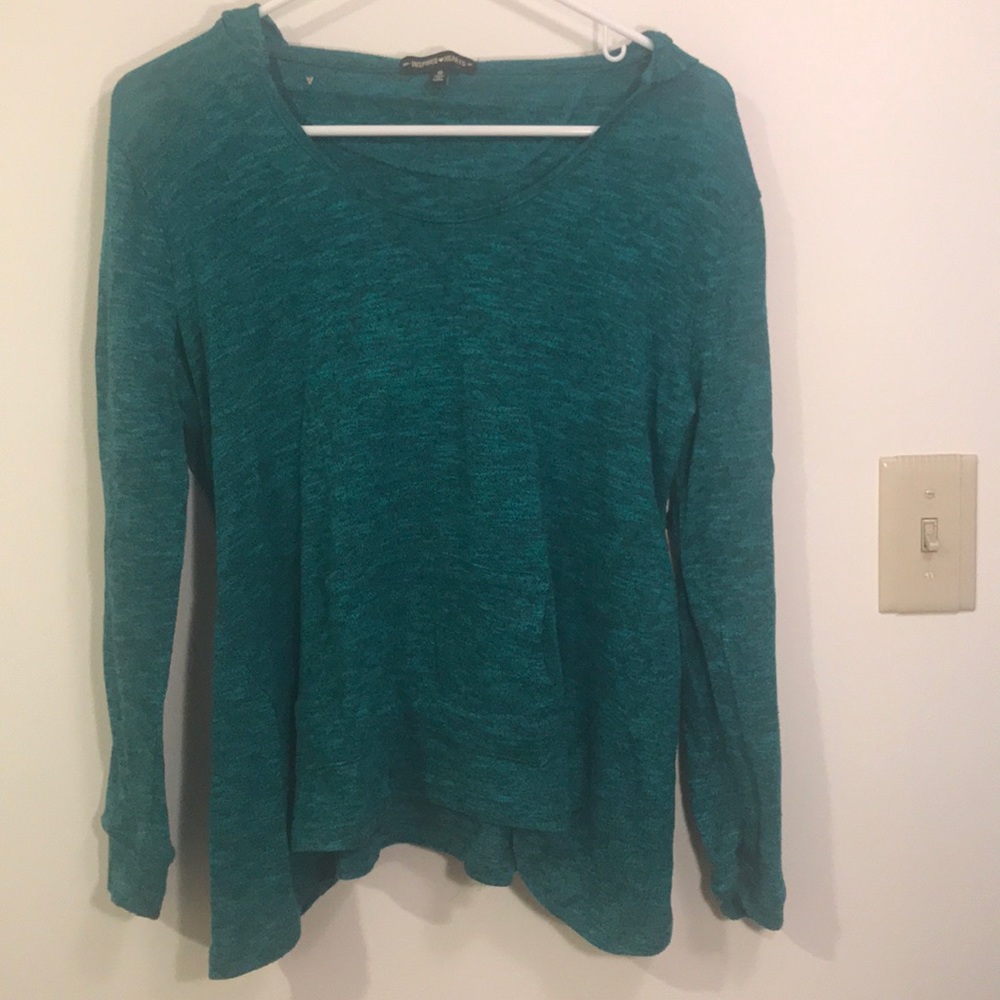 Teal hoodie